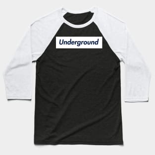 SUPER LOGO UNDERGROUND Baseball T-Shirt